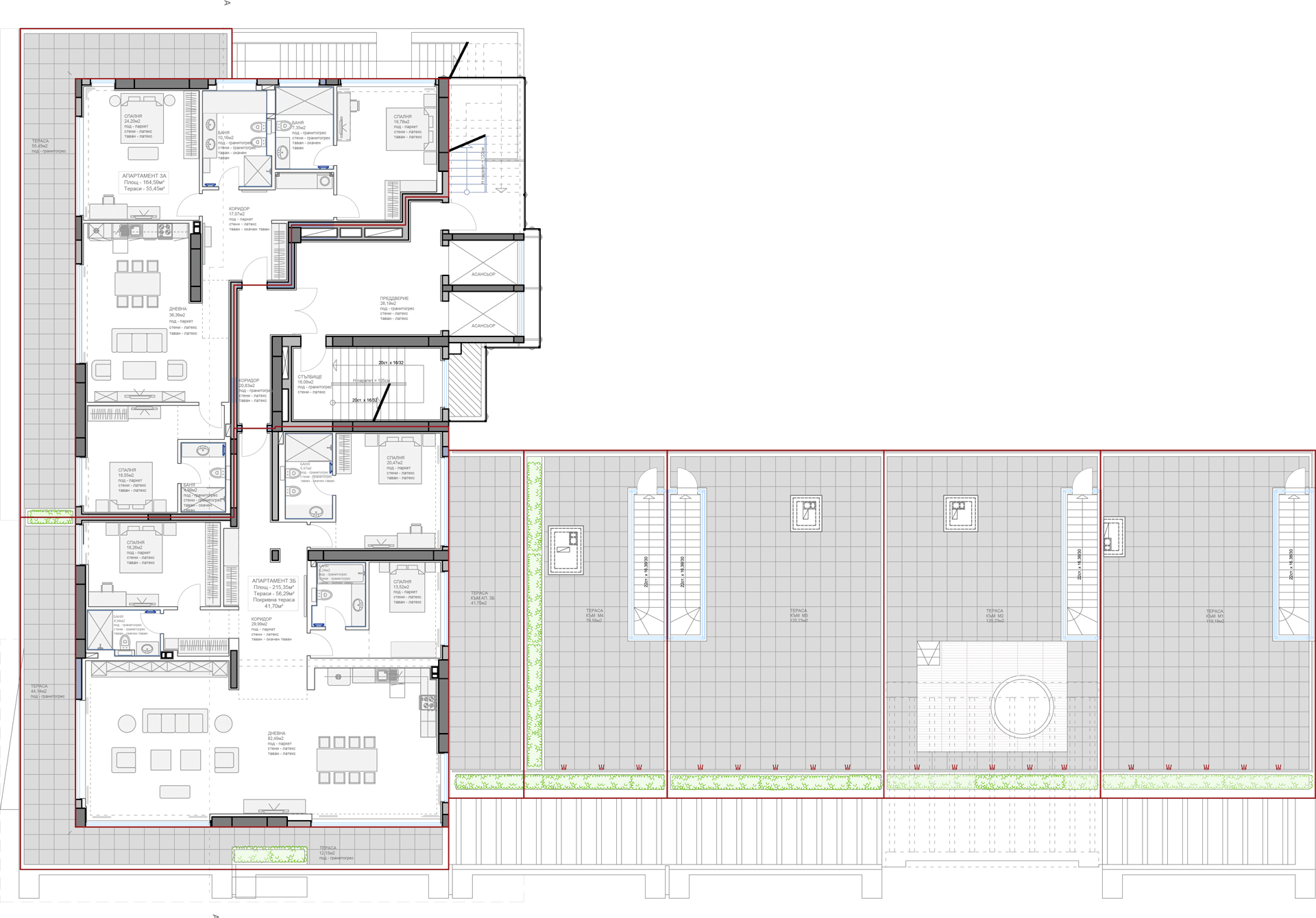Grundriss Etage 3 — Veronika