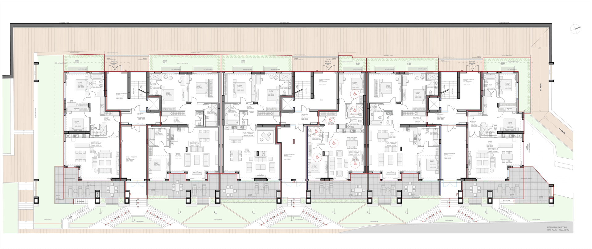Grundriss Etage 1 — Mirage