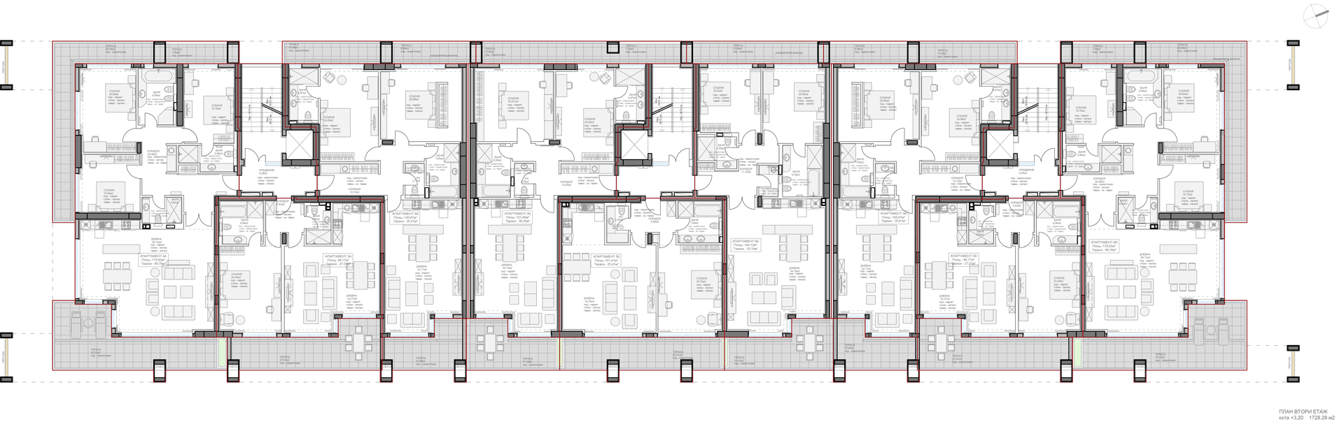 Grundriss Etage 2 — Mirage
